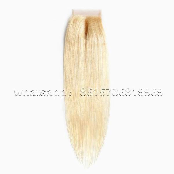 4x4inch #613 straight blonde