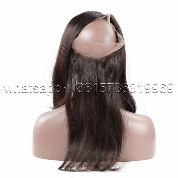 360 straight hair lace 