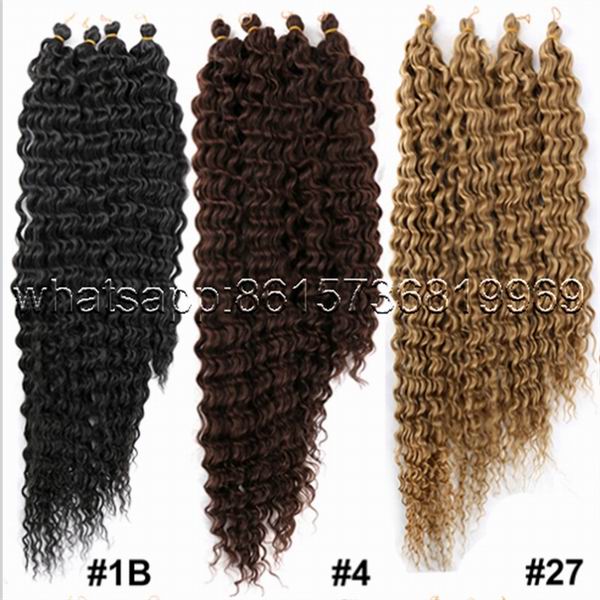 Four-piece set of deep hair handles