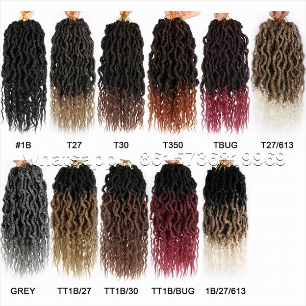 Goddess faux locs